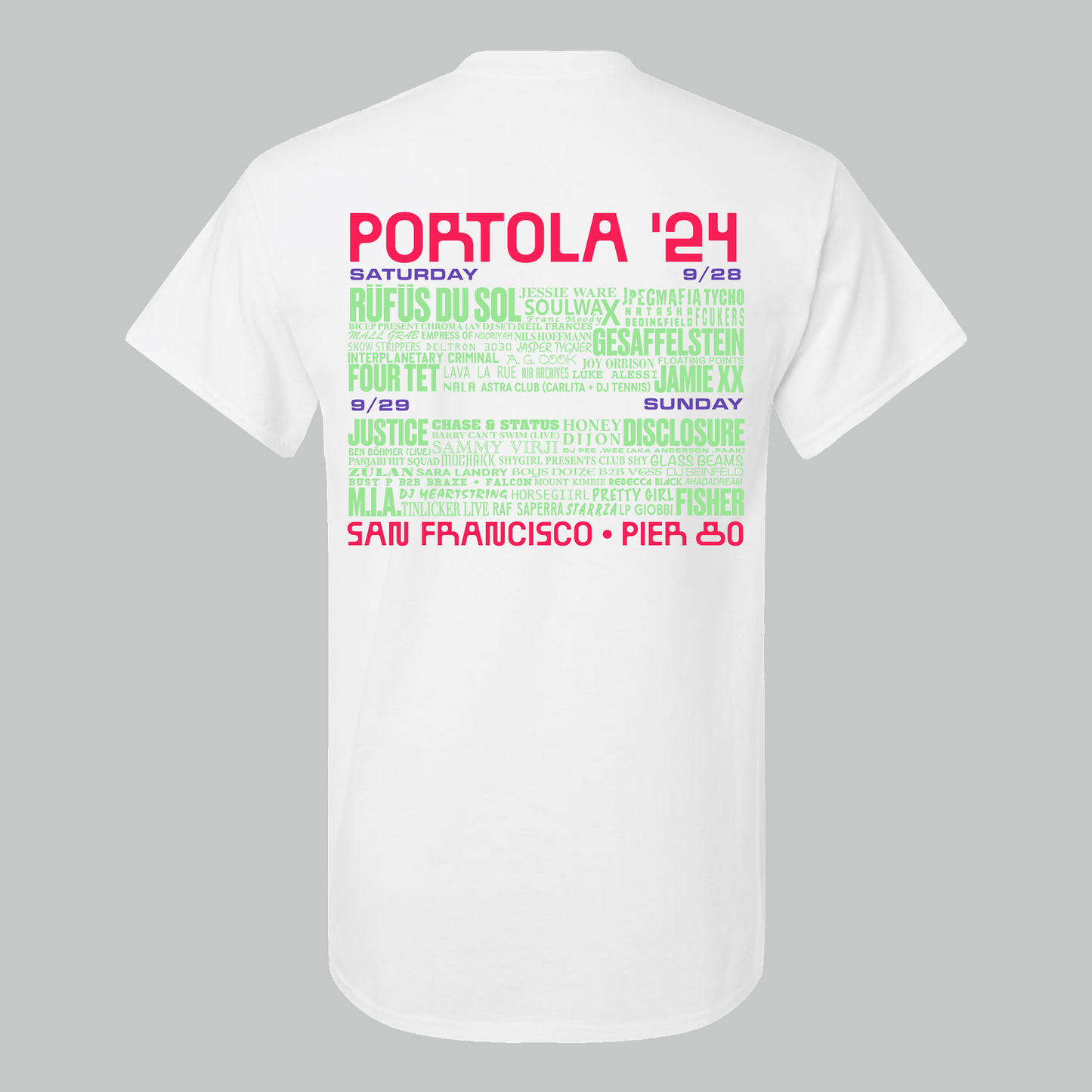 Time To Dance Lineup Tee