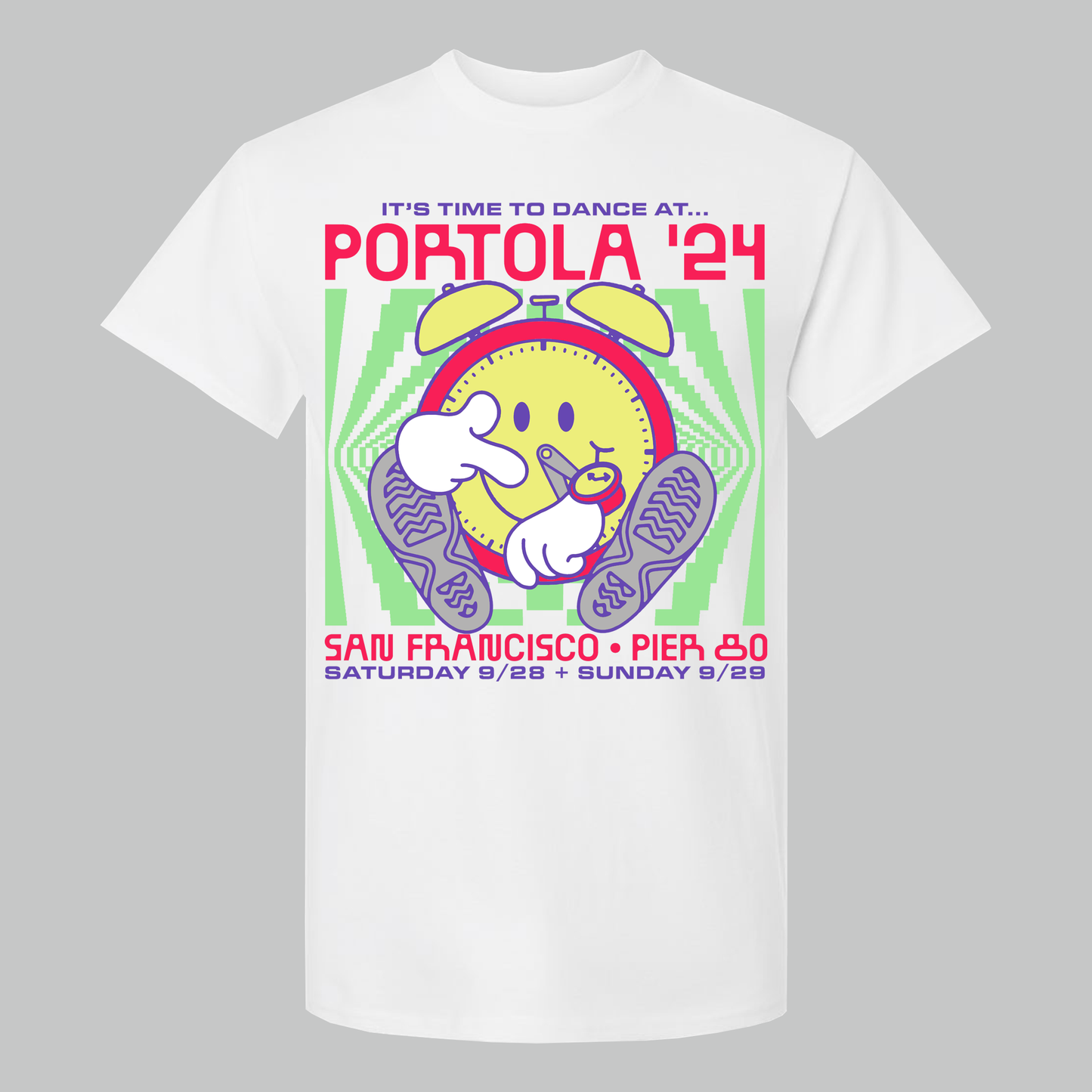 Time To Dance Lineup Tee