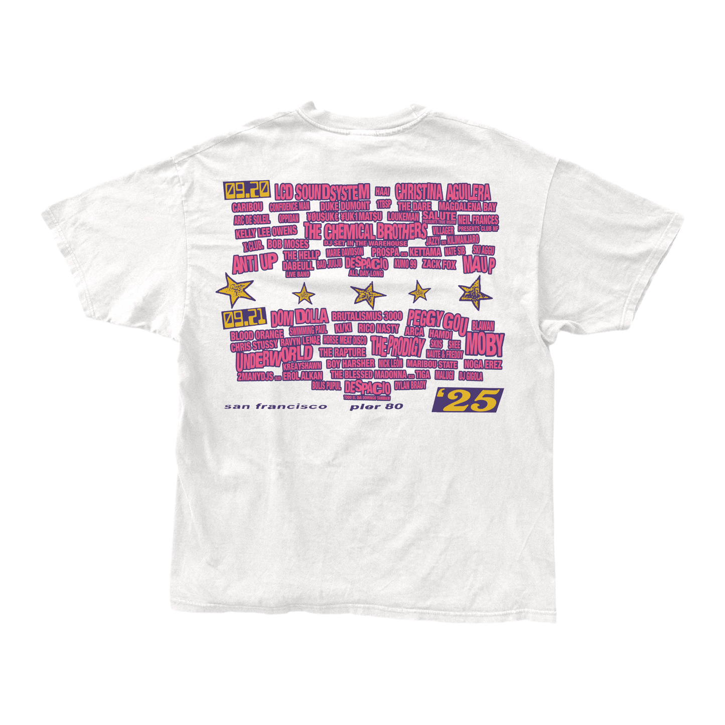 Intergalactic Visitor Lineup Tee