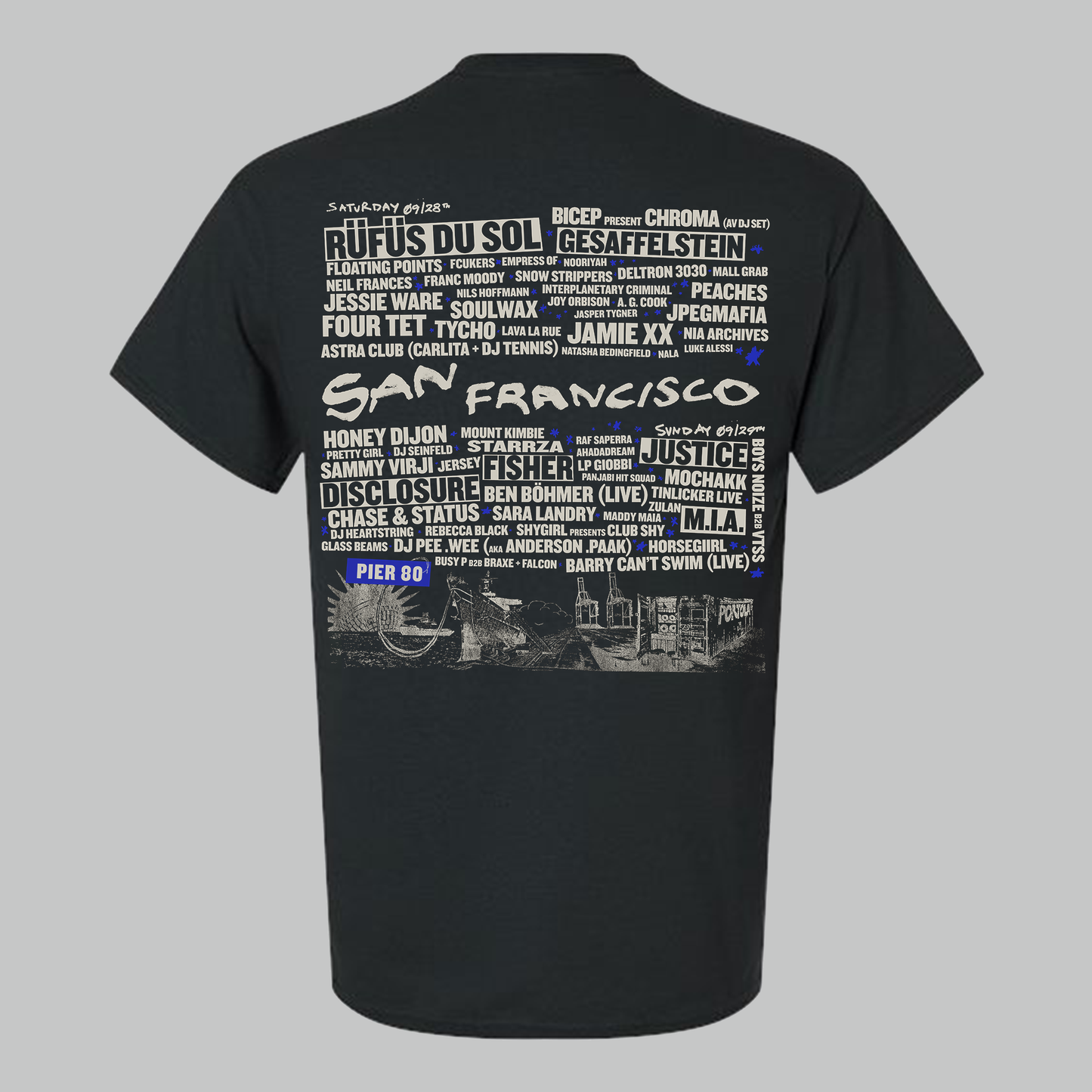Pier 80 Lineup Tee