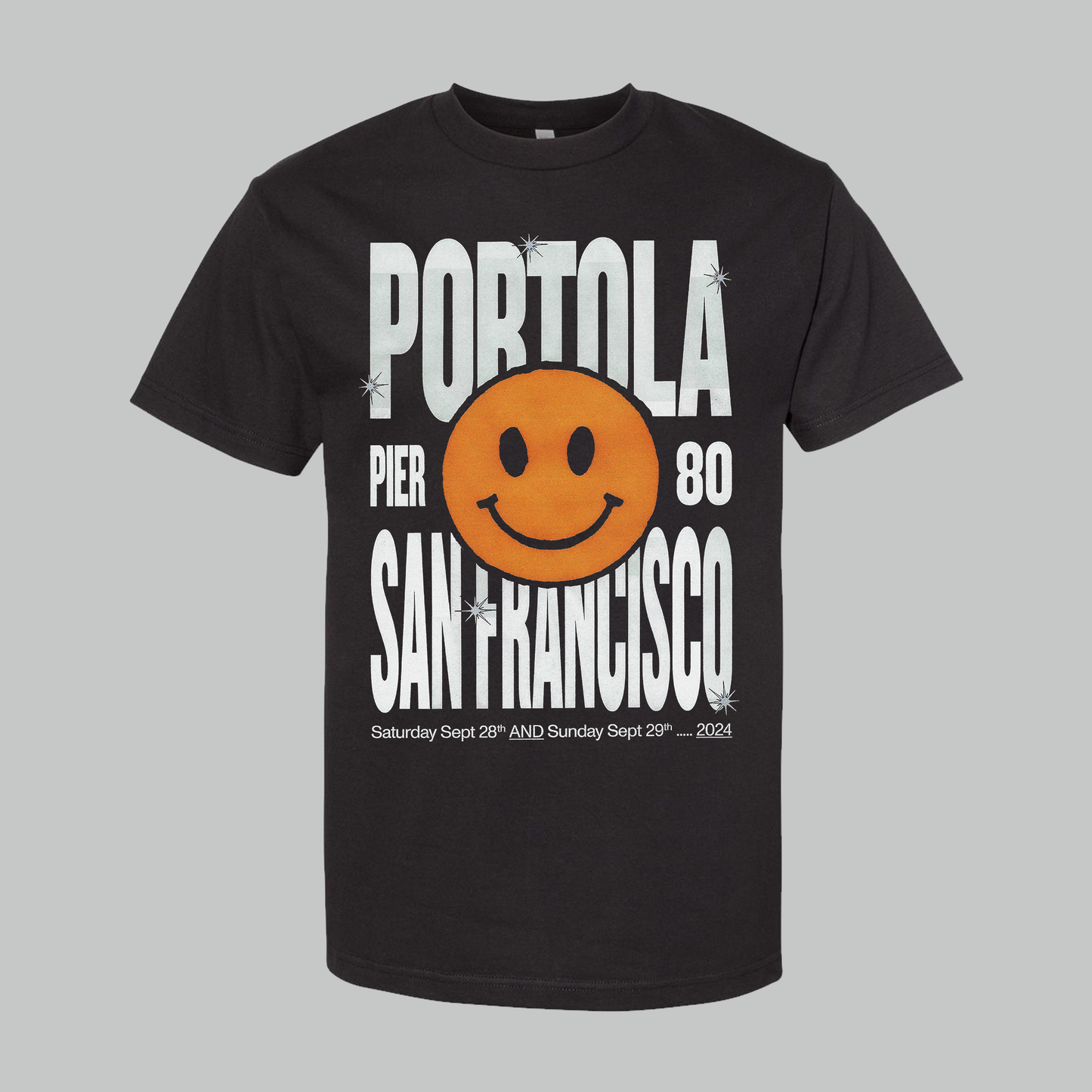 Portola Smiley Lineup Tee