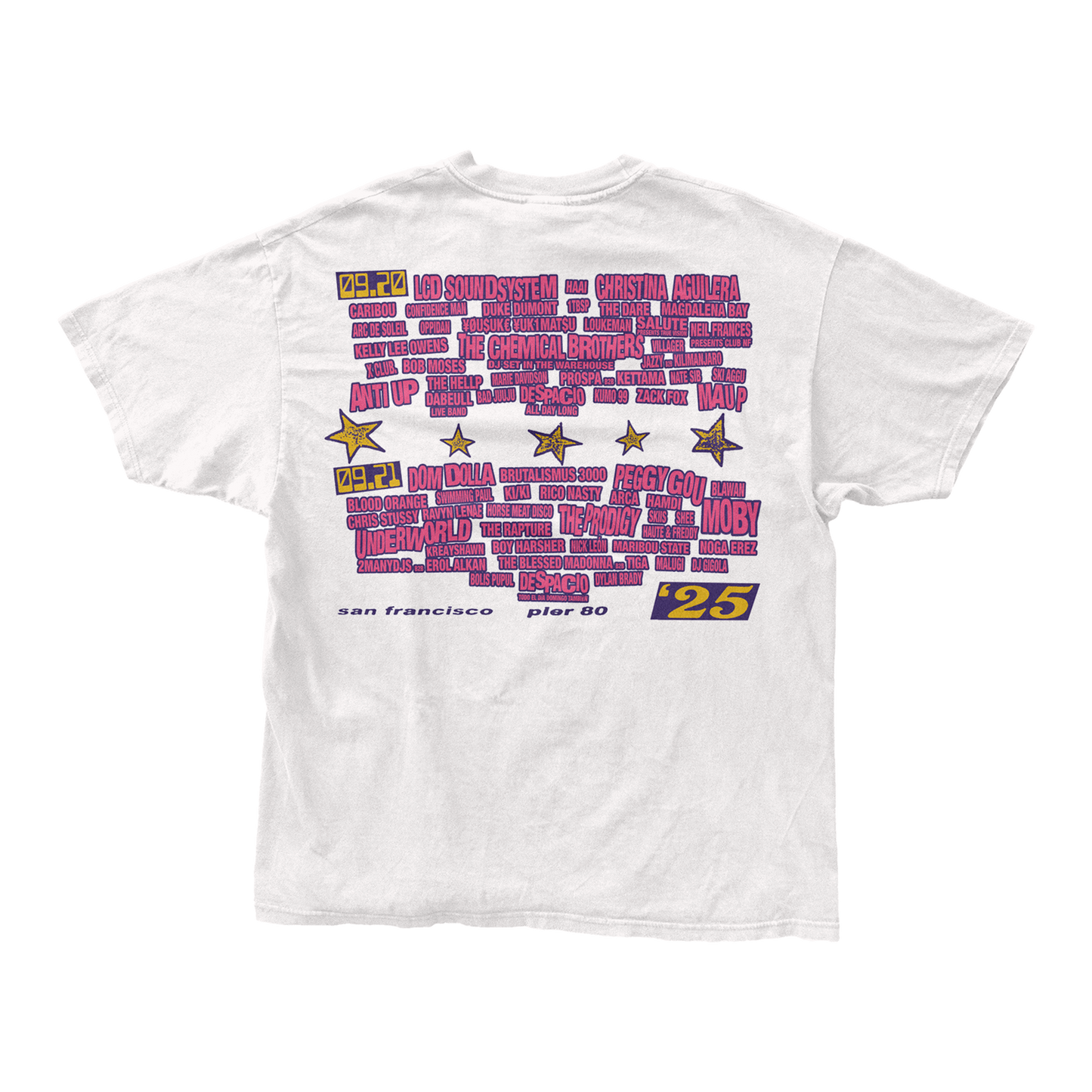 Intergalactic Visitor Lineup Tee