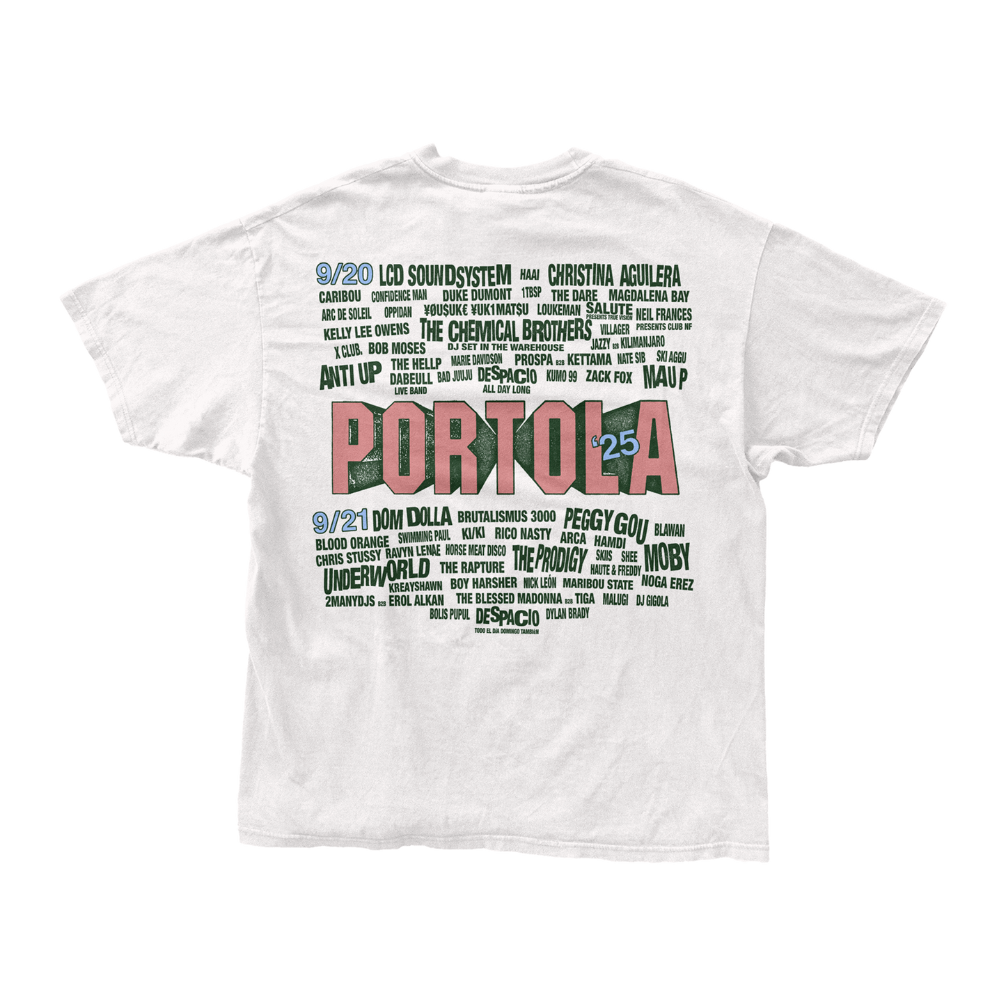 Crush The Rhythm Lineup Tee