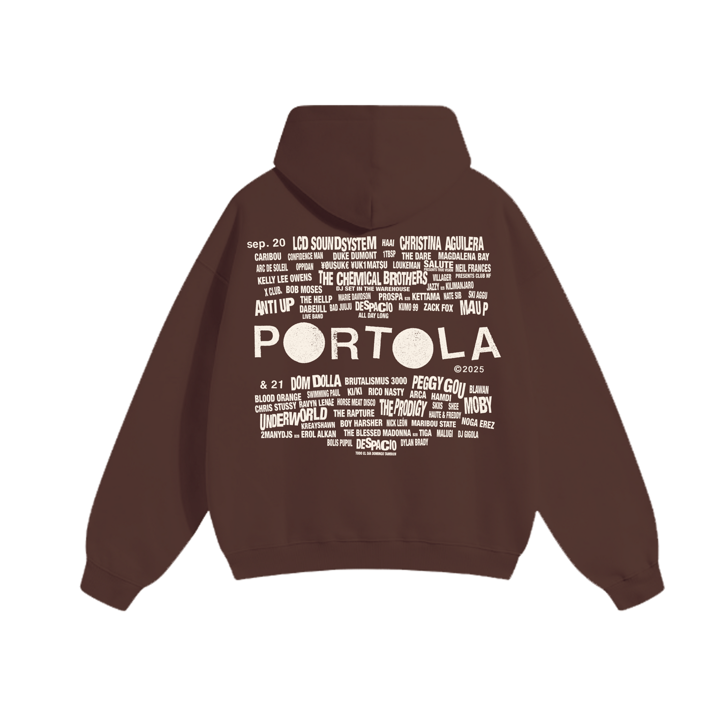 Party People Lineup Hoodie