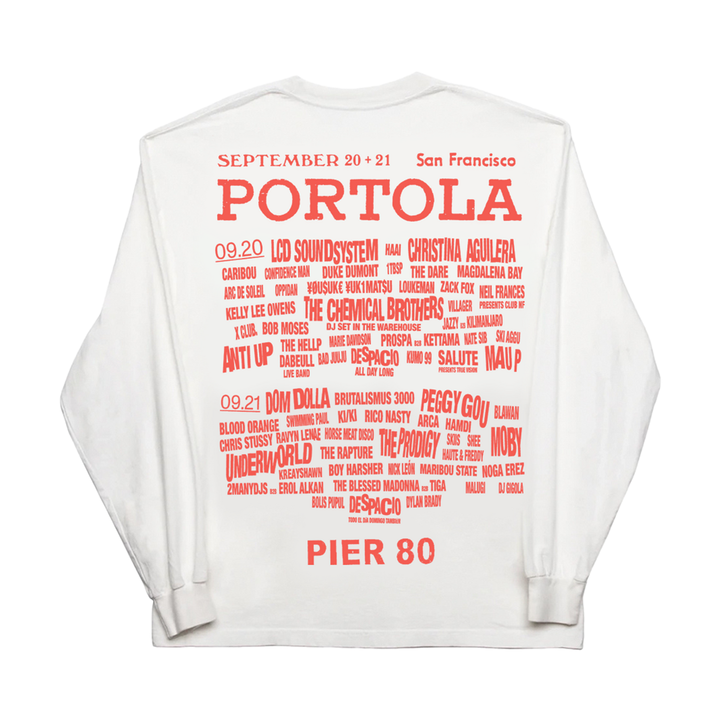 Warning! Longsleeve Lineup Tee