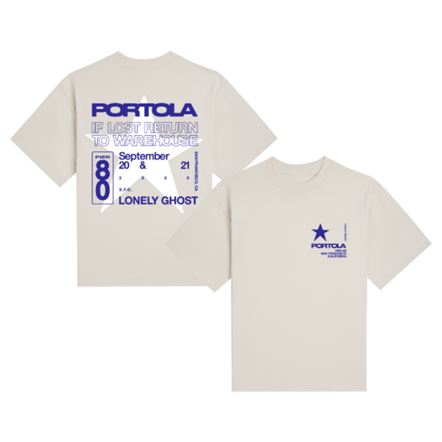 Portola x Lonely Ghost Tee