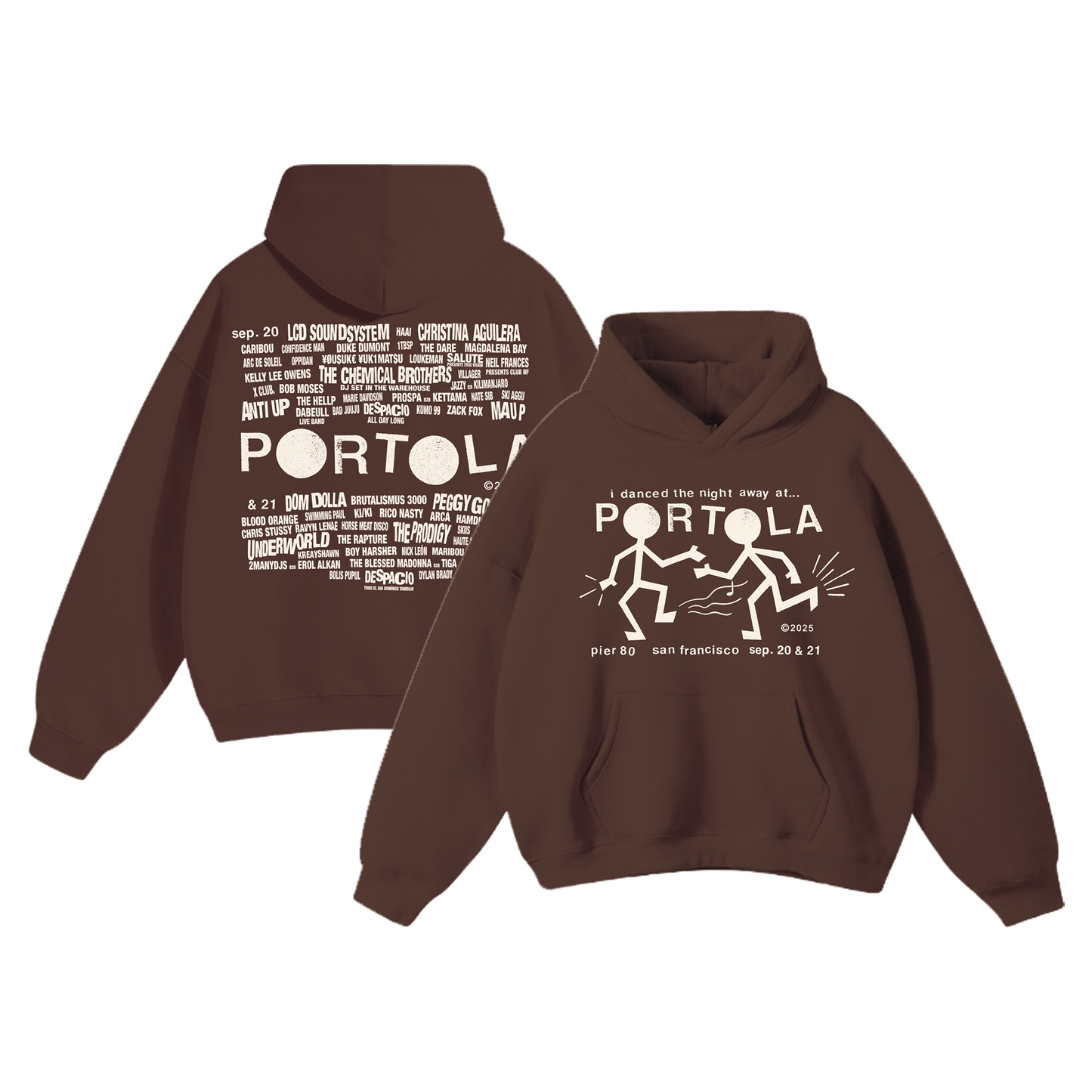 Party People Lineup Hoodie