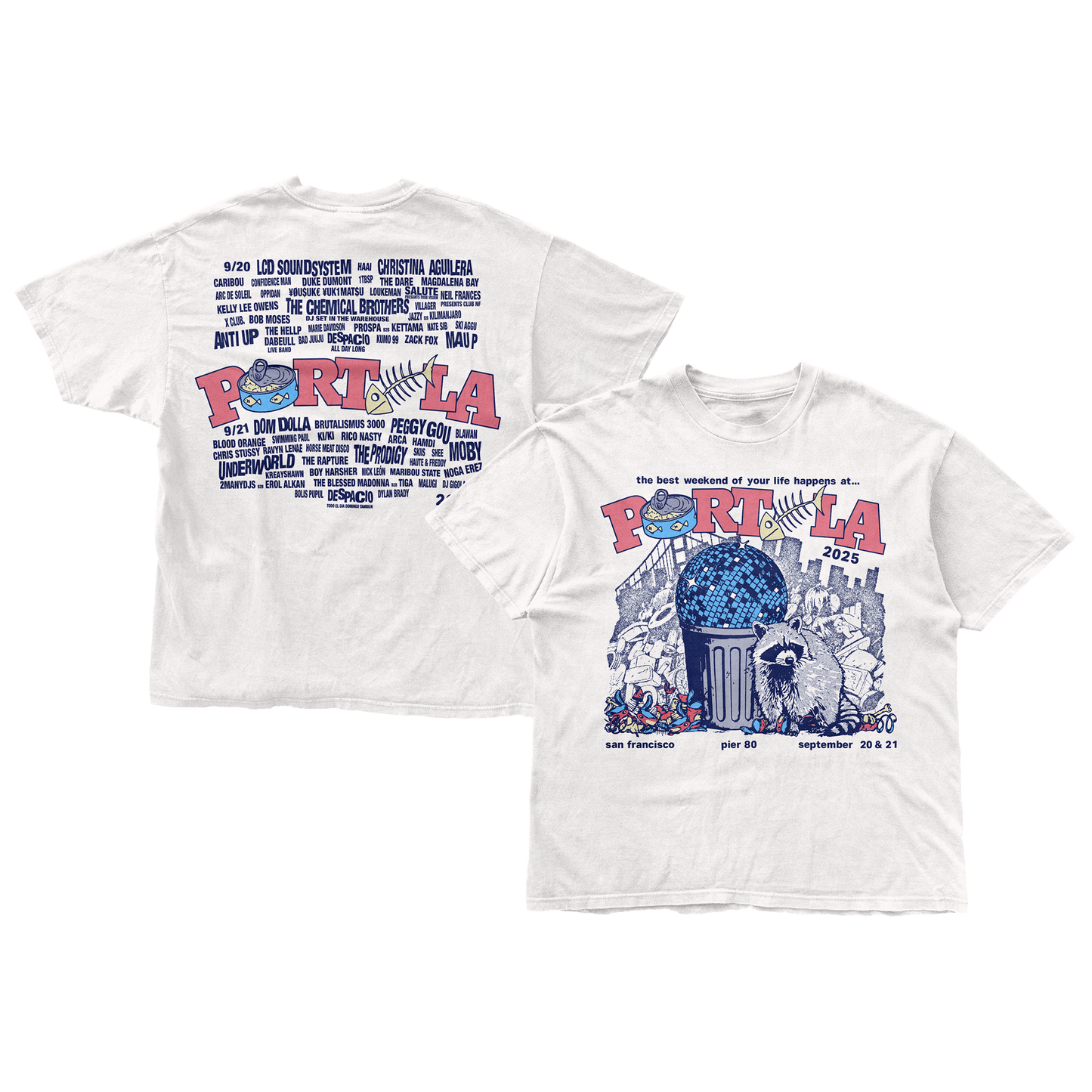 Dumpster Disco Lineup Tee