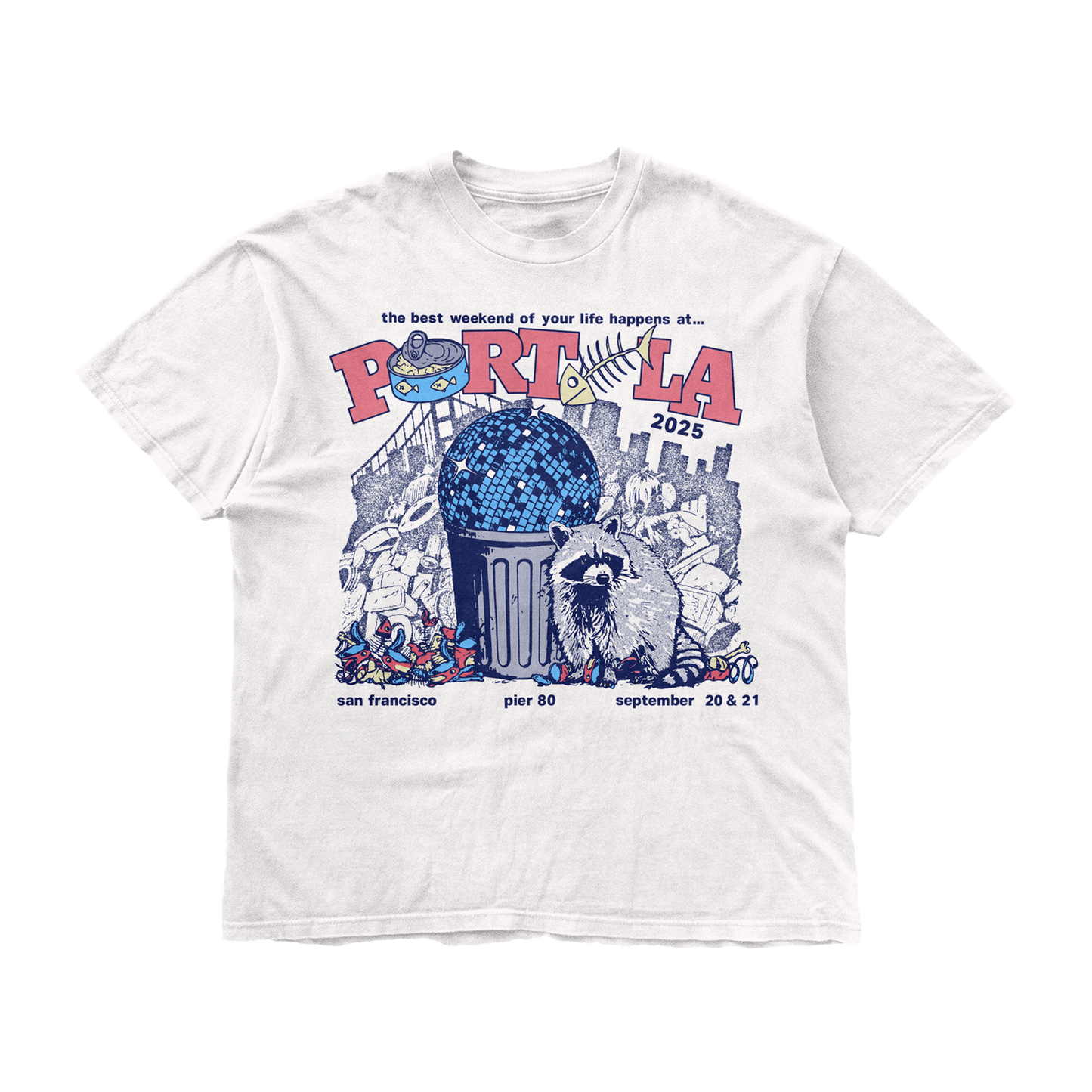 Dumpster Disco Lineup Tee