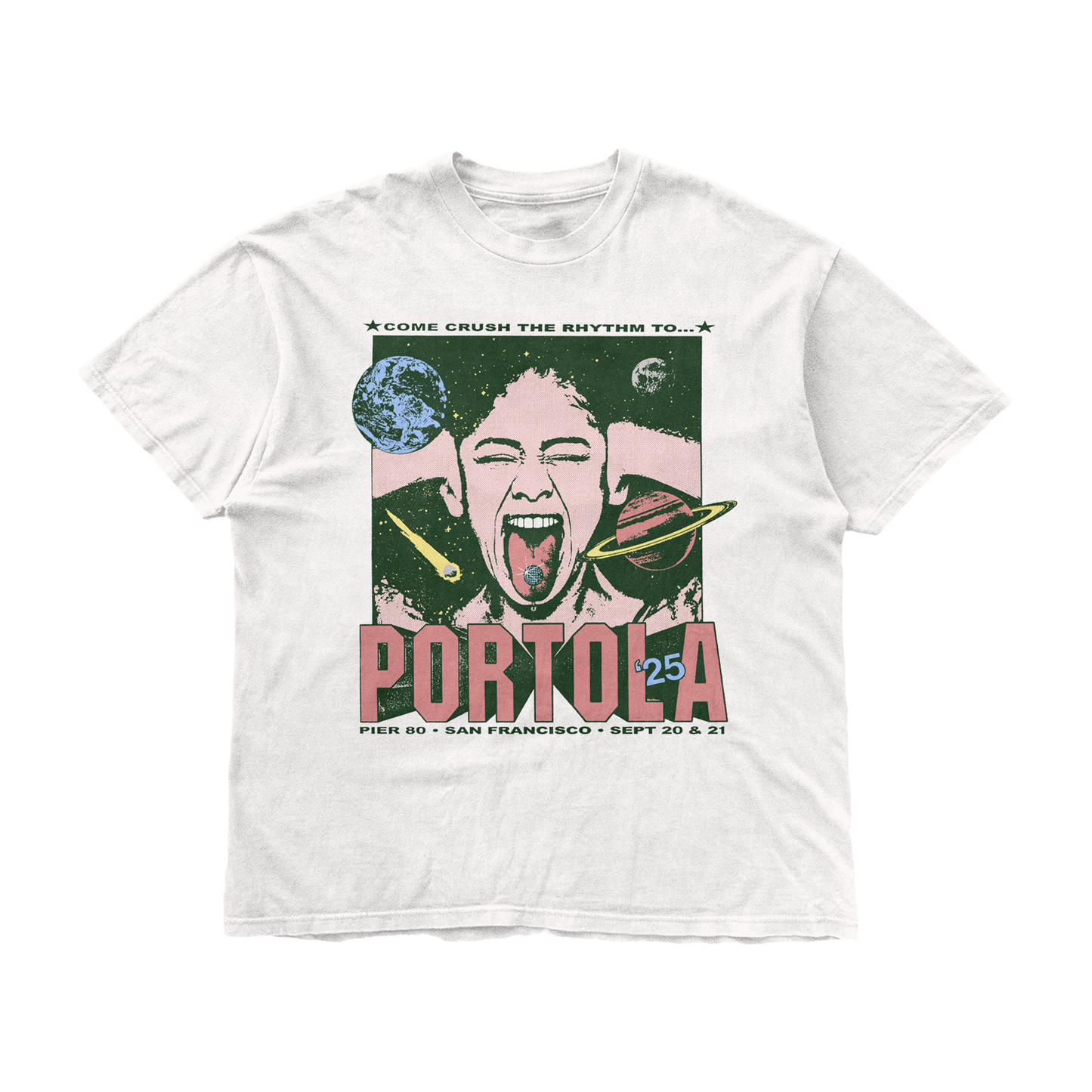 Crush The Rhythm Lineup Tee