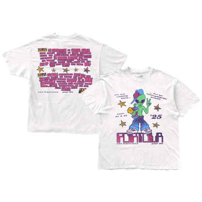 Intergalactic Visitor Lineup Tee
