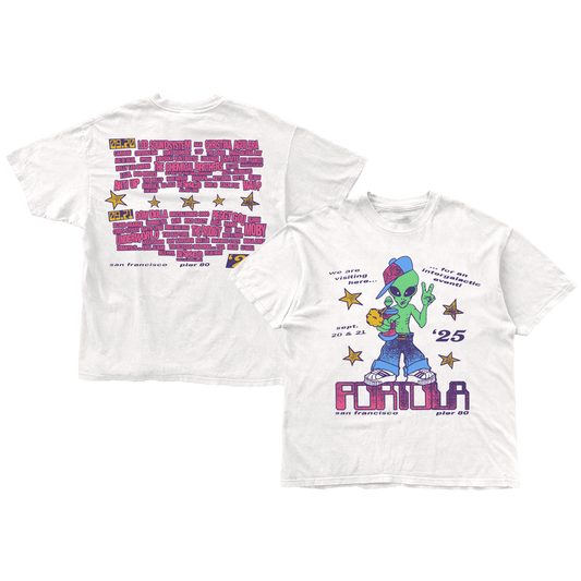 Intergalactic Visitor Lineup Tee