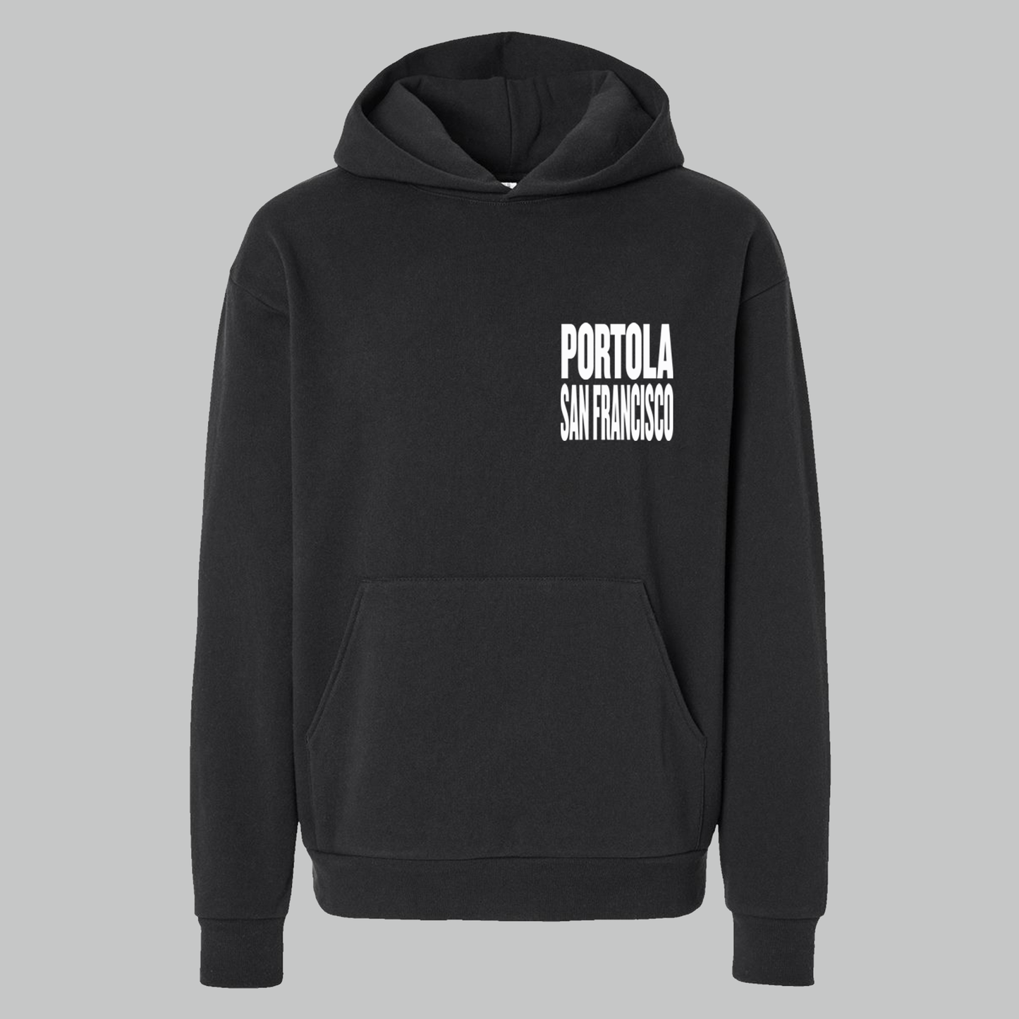 B – Portola Puff Smiley Hoodie