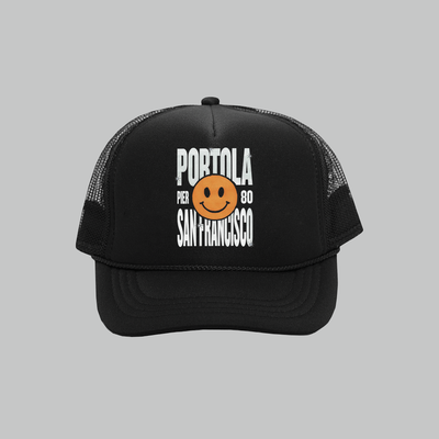 Portola Smiley Trucker Hat