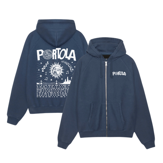 Portola Sun Lineup Zip Hoodie