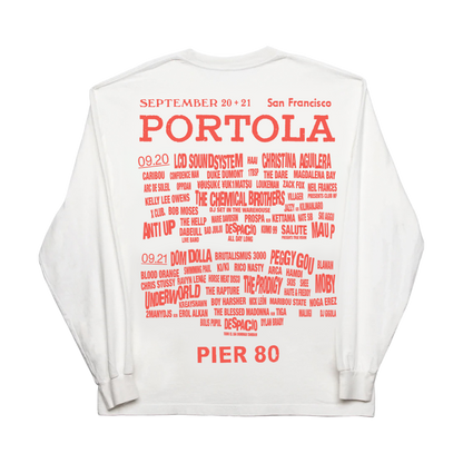 Warning! Longsleeve Lineup Tee