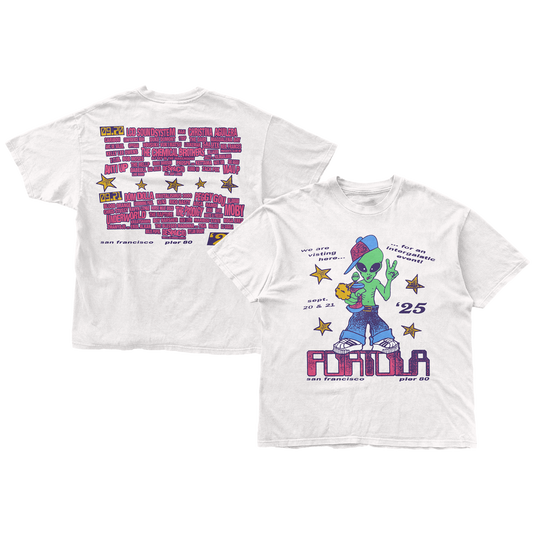 Intergalactic Visitor Lineup Tee