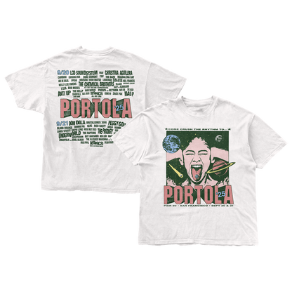 Crush The Rhythm Lineup Tee