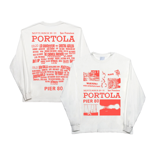 Warning! Longsleeve Lineup Tee